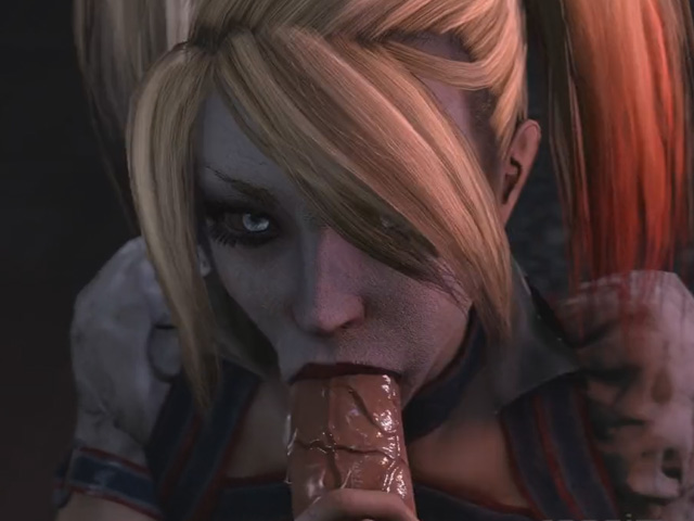 640px x 480px - Harley Quinn Porn Blowjob - Suicide Squad XXX 3D | HentaiGO