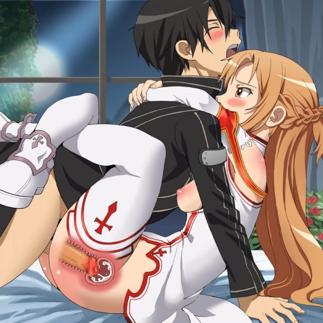 Asuna And Kirito Hentai Fuck Cum SAO Porn HentaiGO