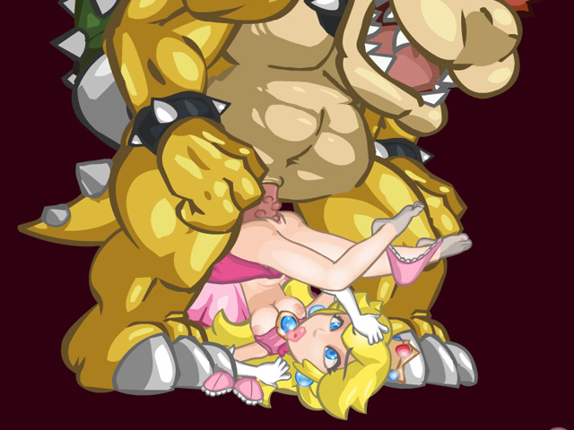 sex peach bowser