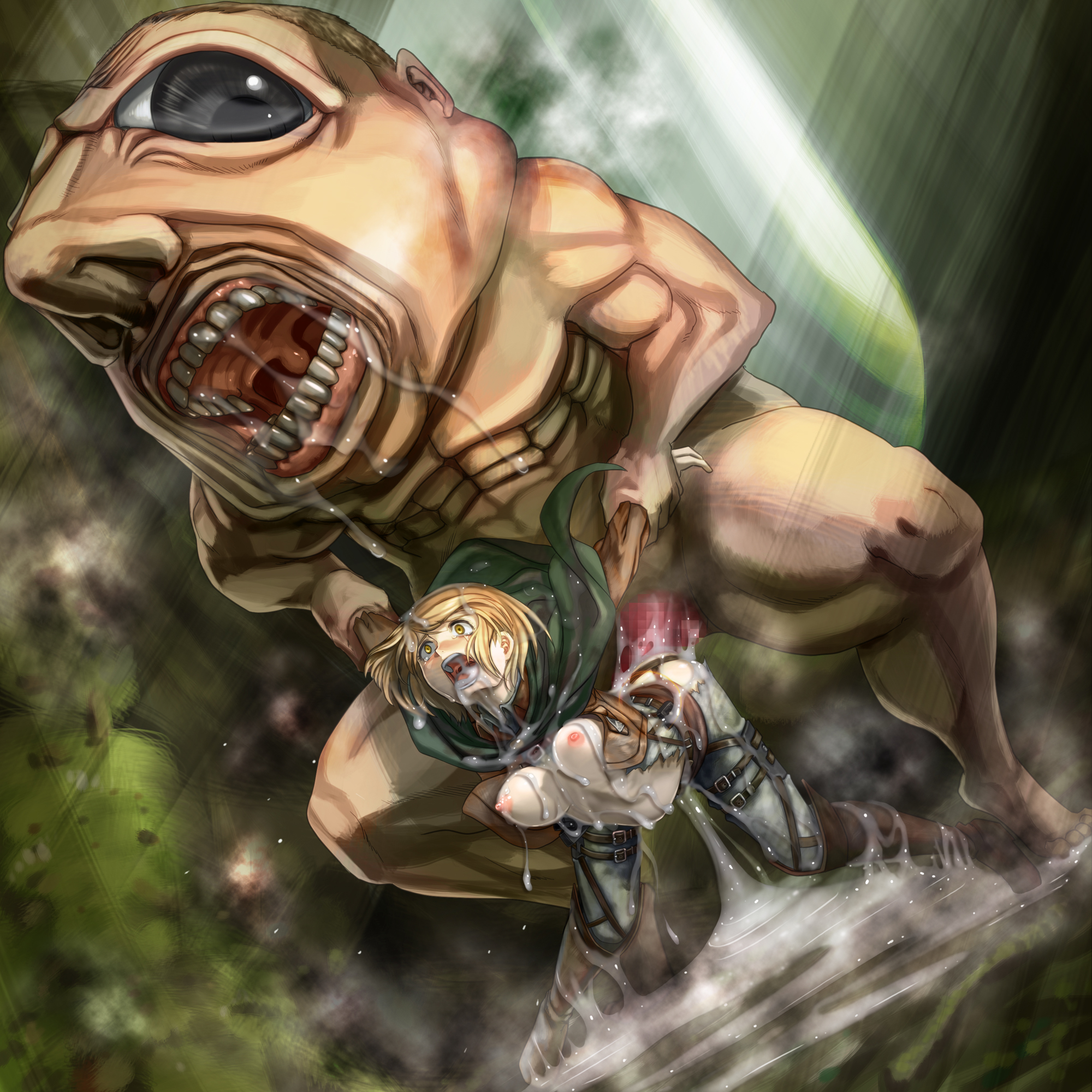 Attack on titan xxx